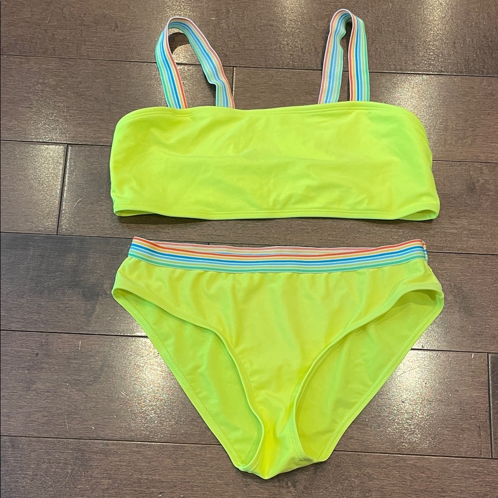 Vibrant Yellow Kids Swim Set